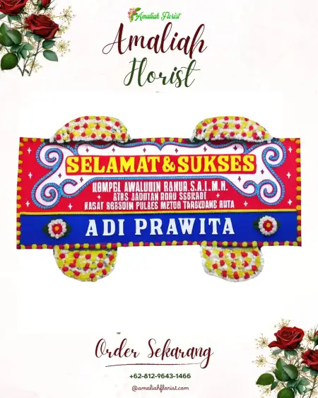 Papan Bunga Ucapan Selamat Wedding Organizer Jakarta